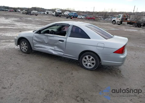 2001 Honda Civic Lx from USA, damaged, VIN 1HGEM22531L110041